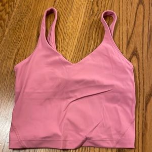 Lululemon pink align tank